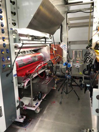 ระบบบำบัดกลิ่น โรงพิมพ์ กราเวียร์  CPPC สีคิ้ว